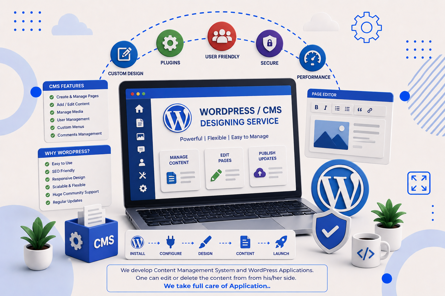 WordPress / CMS designing Service